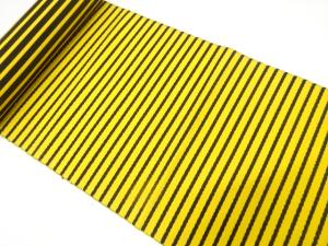 アンティーク　横段模様織り出し　八寸帯地反物